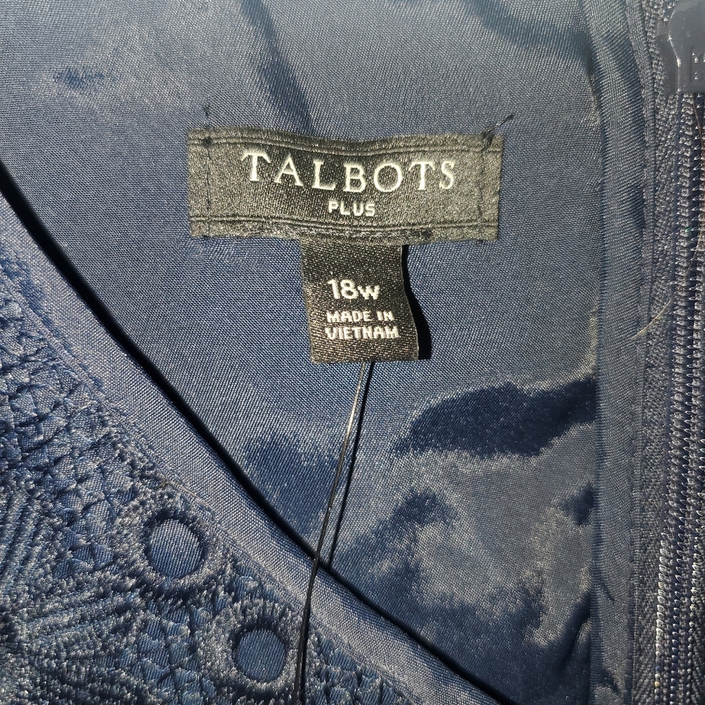 TALBOTS NAVY BLUE DRESS